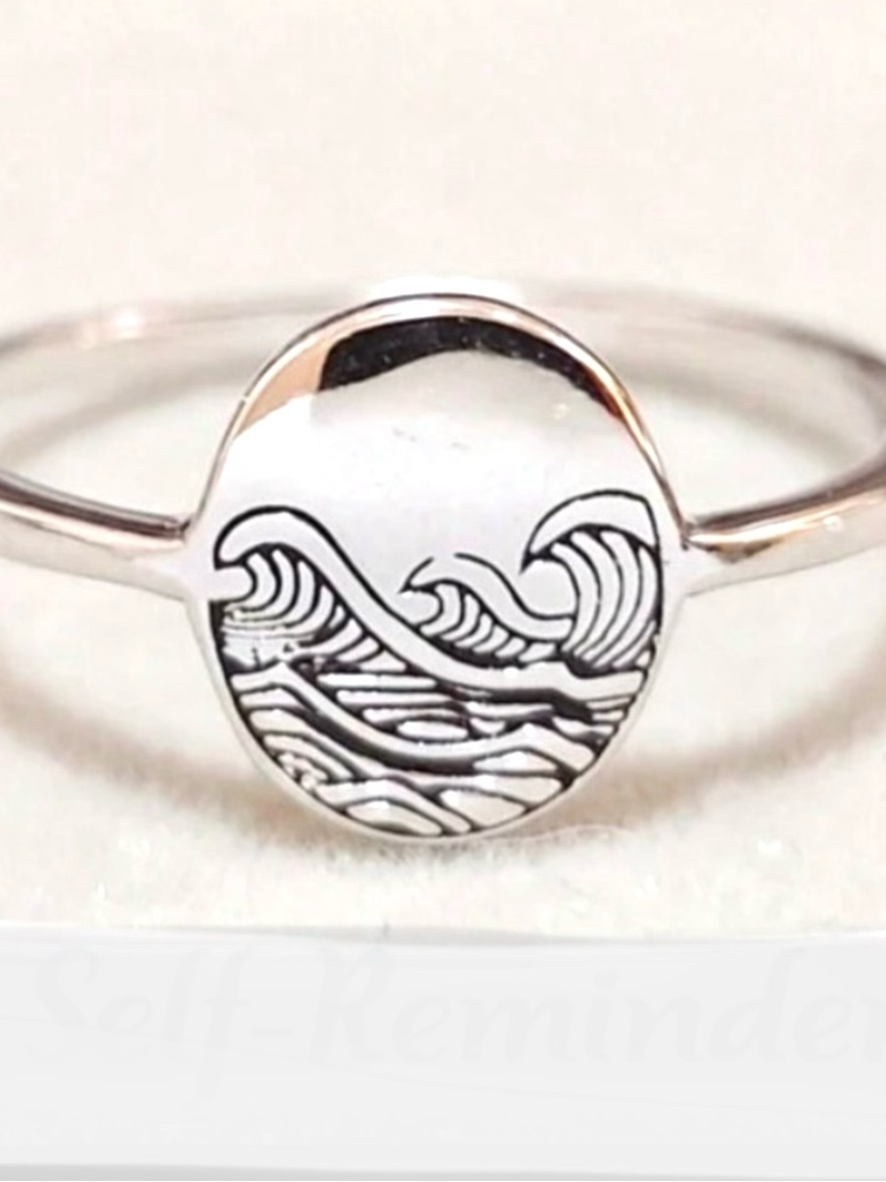 Silver Wave Ring
